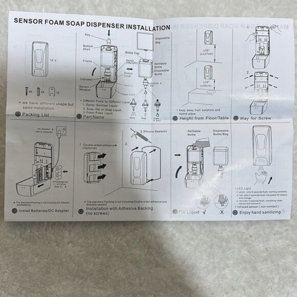 Automatic Liquid or Foaming Hand Soap Dispenser - Picture 9 of 10